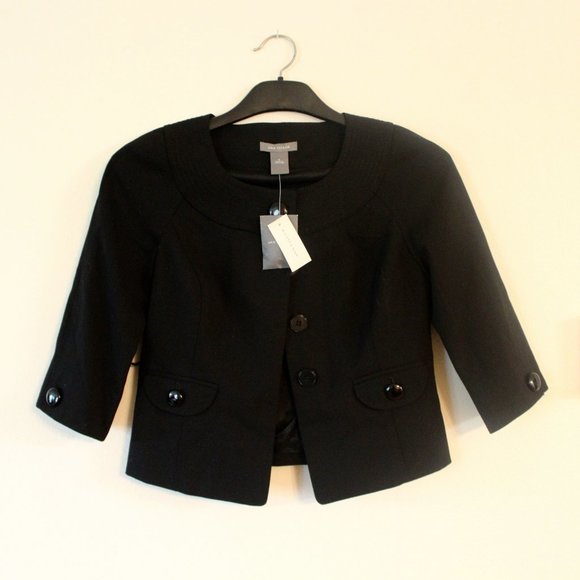 Ann Taylor Jackets & Blazers - Ann Taylor Collarless Jacket Size 0